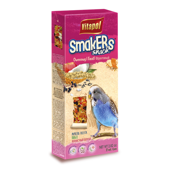Vitapol Standard Smakers Fruit For Budgie 90g