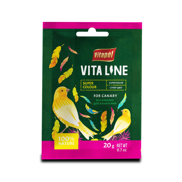 Vitapol Vitaline Feed Supplement Super Colour Sachet 20g