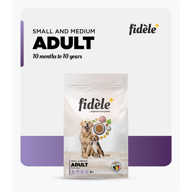 Fidele+ Dry Dog Food Adult Small & Medium Breed