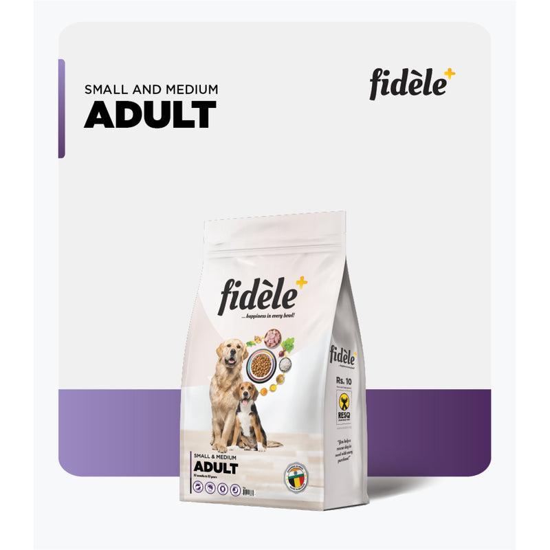 Fidele+ Dry Dog Food Adult Small & Medium Breed