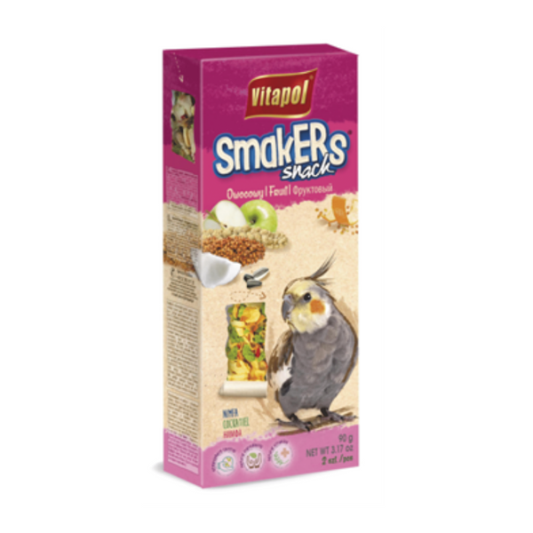 Vitapol Fruit Smakers For Cockatiel 90g