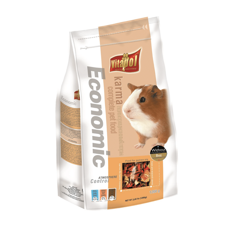 Vitapol Economic Small Animal Food For Guinea Pig 1.2kg