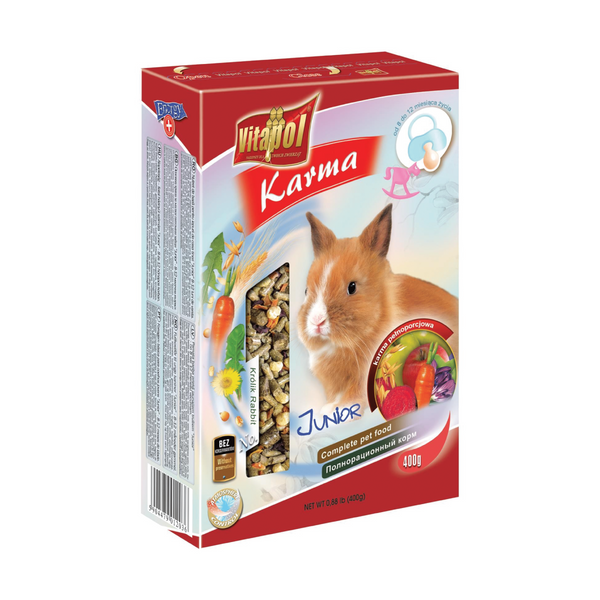 Vitapol Complete Junior Food For Young Rabbits 400g