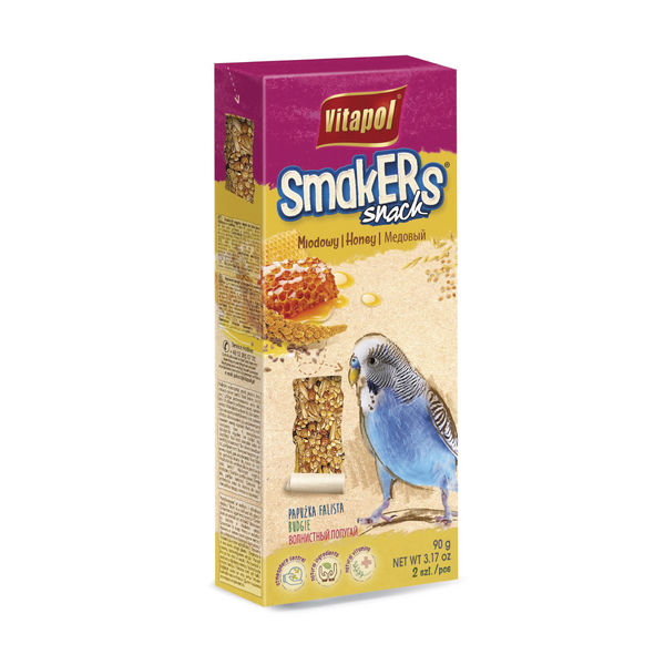 Vitapol Standard Smakers Honey For Budgie 90g